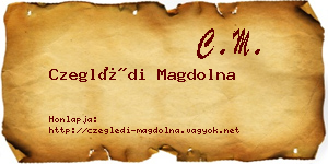 Czeglédi Magdolna névjegykártya